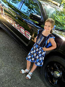 Police Thin Blue Line Dress