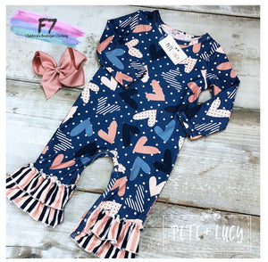 Wild Hearts Romper